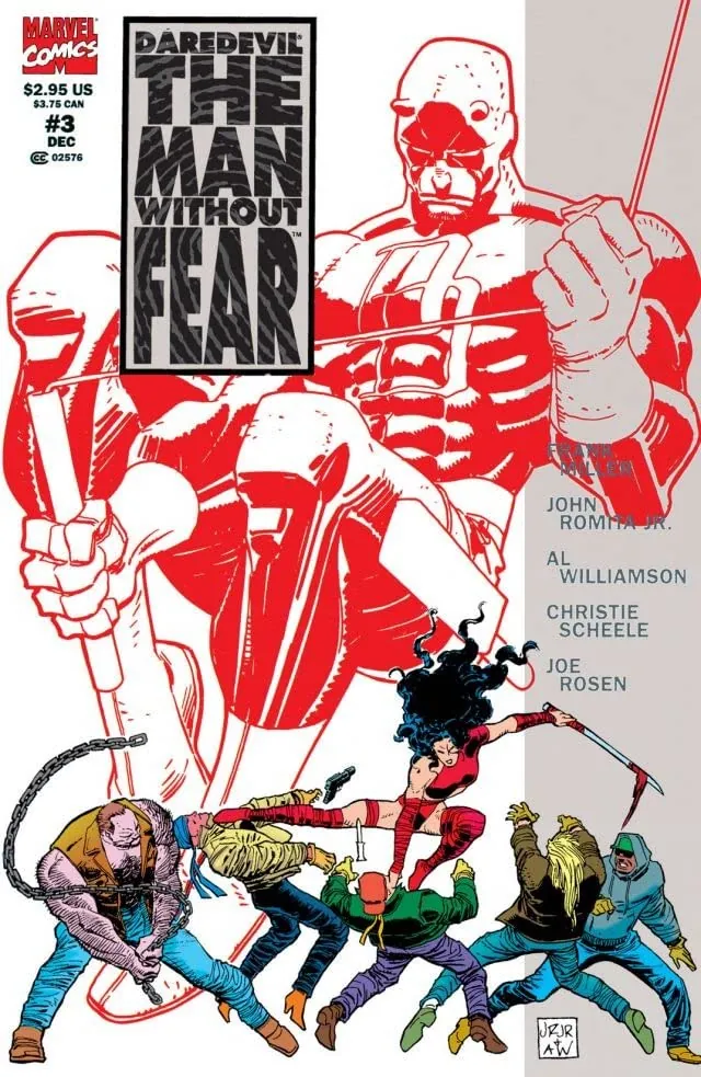 Cover of Daredevil The Man Without Fear #3