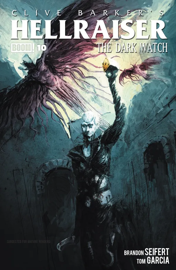 Cover of Clive Barker's Hellraiser: The Dark Watch #10