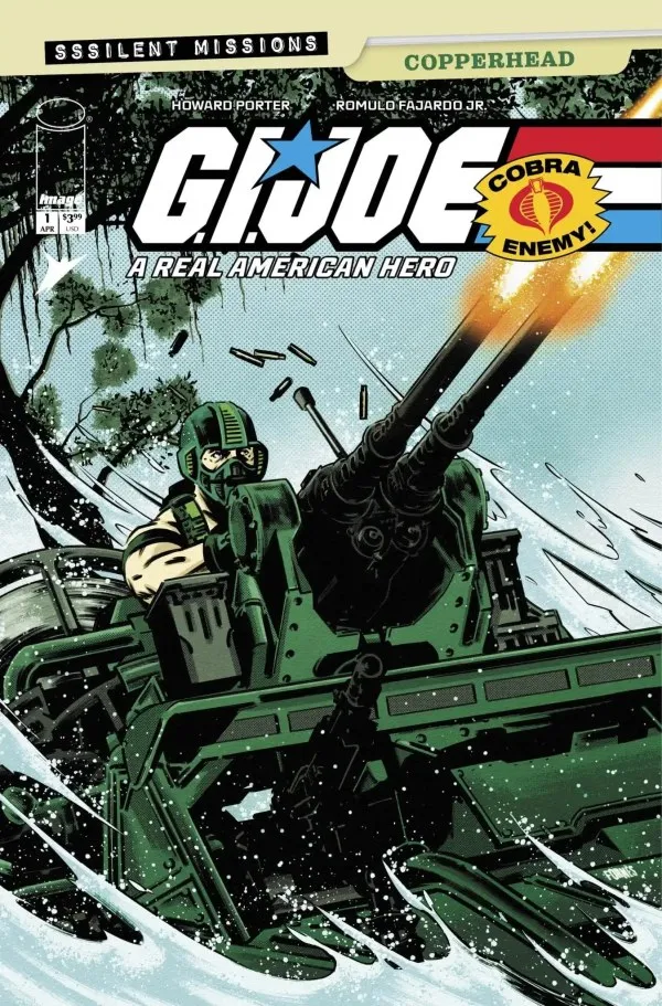 Cover of G.I. Joe: A Real American Hero Sssilent Missions: Copperhead #1