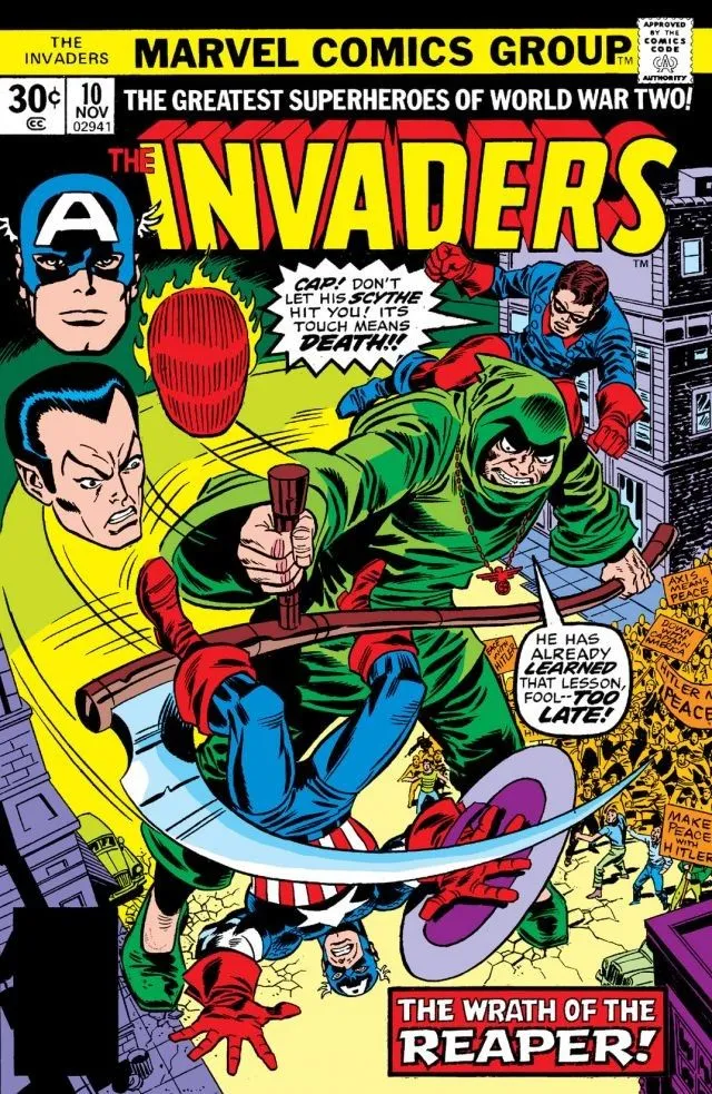 Cover of The Invaders #10