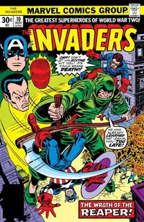 Cover of The Invaders #10