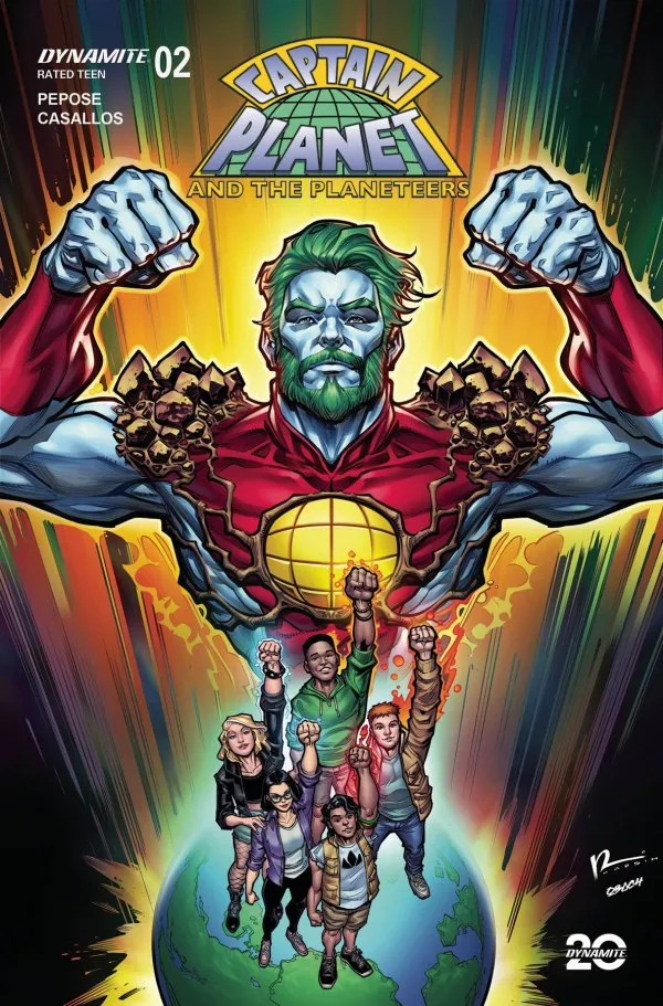 Cover of Captain Planet and the Planeteers #2
