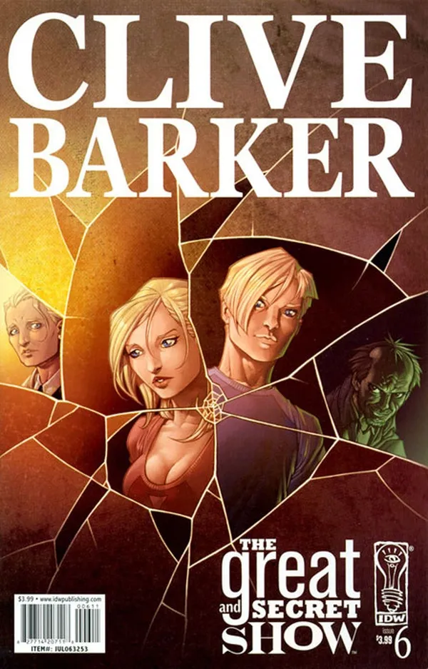 Cover of Clive Barker's The Great and Secret Show #6