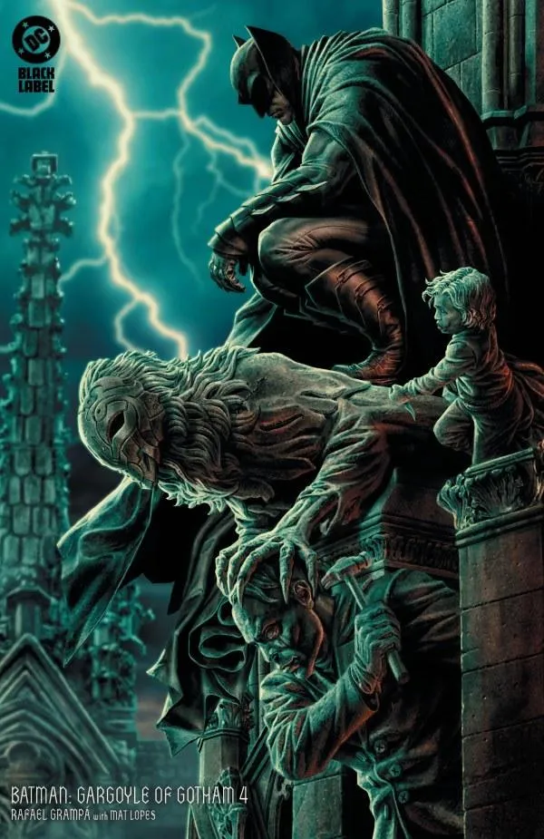 Cover of Batman: Gargoyle of Gotham #4