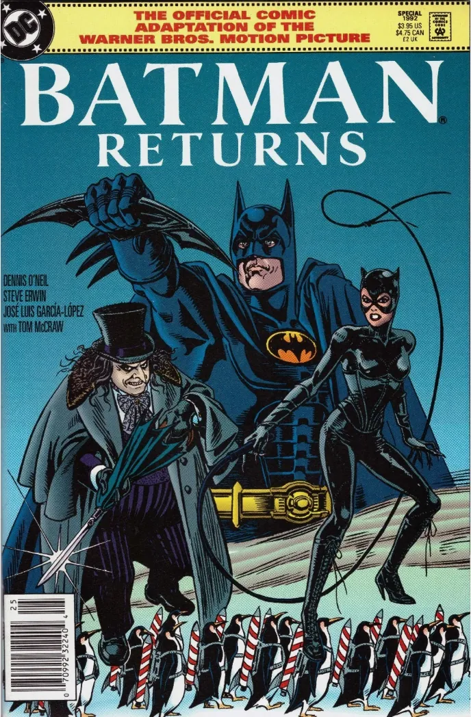 Cover of Batman Returns: The Official Comic Adaptation of the Warner Bros. Motion Picture #[nn] [Regular]