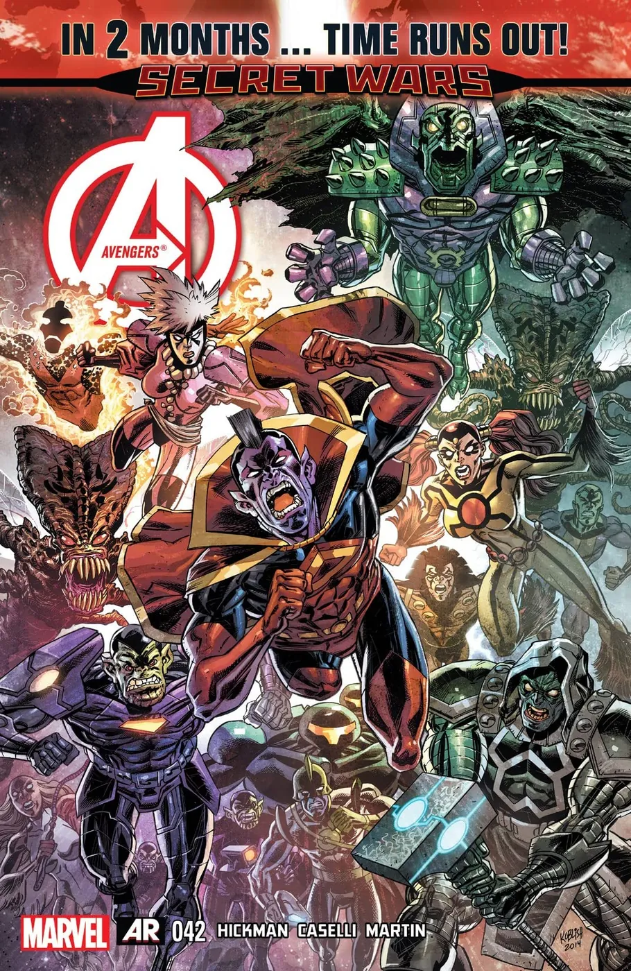 Cover of Avengers #42