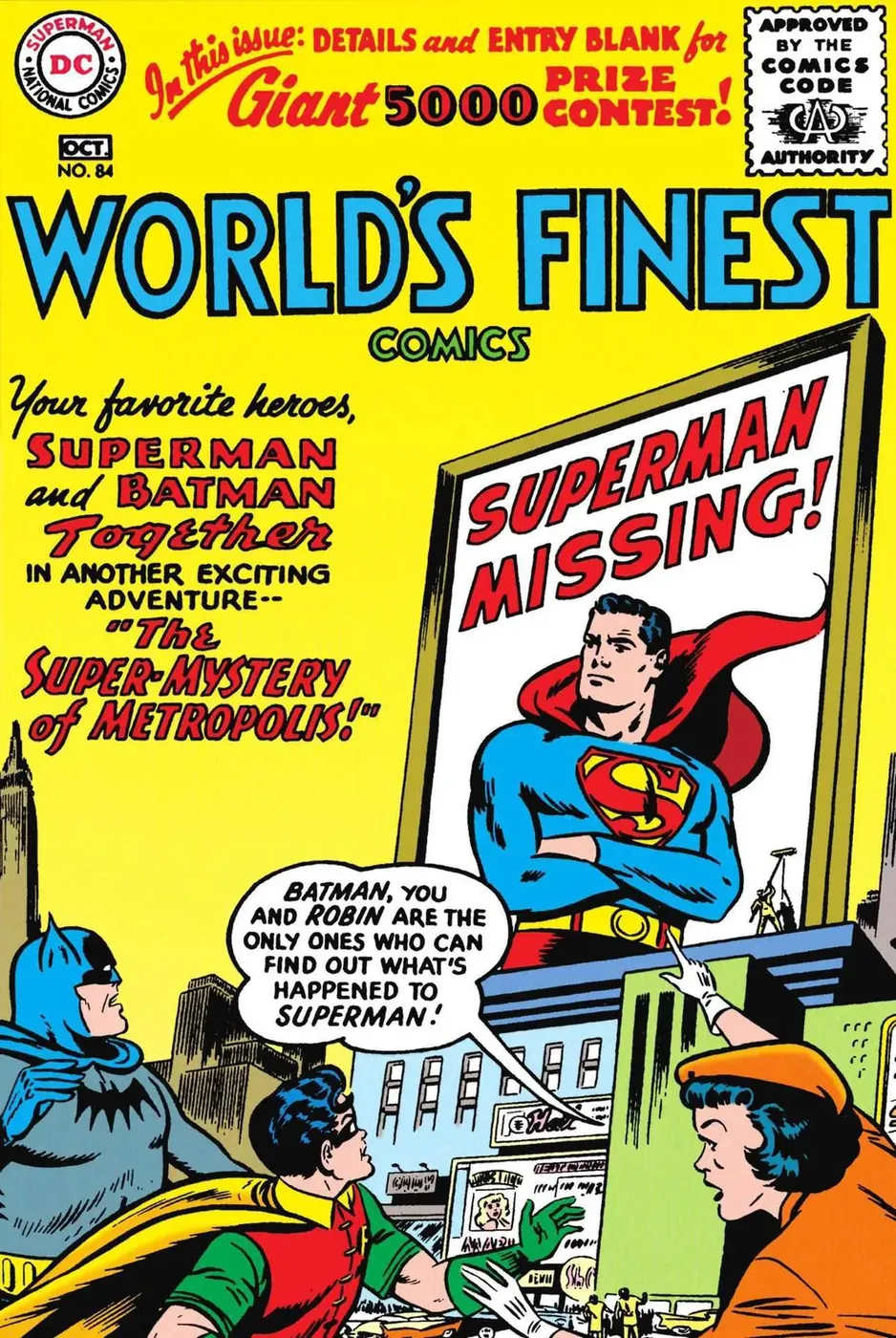 Cover of World's Finest Comics #84