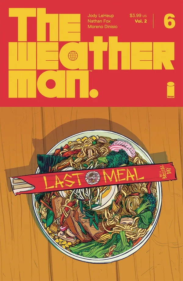 Cover of The Weatherman #6