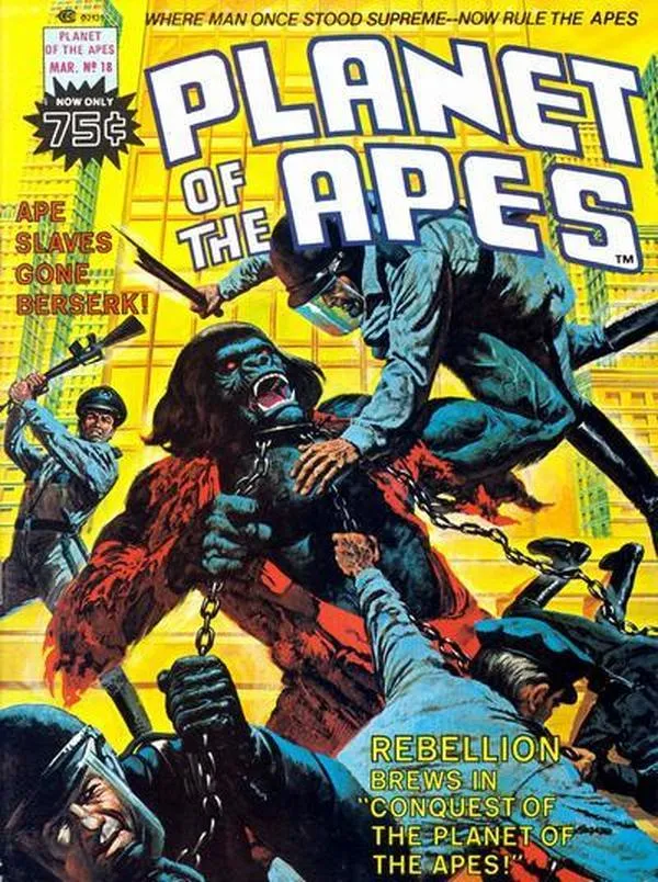 Cover of Planet of the Apes #18