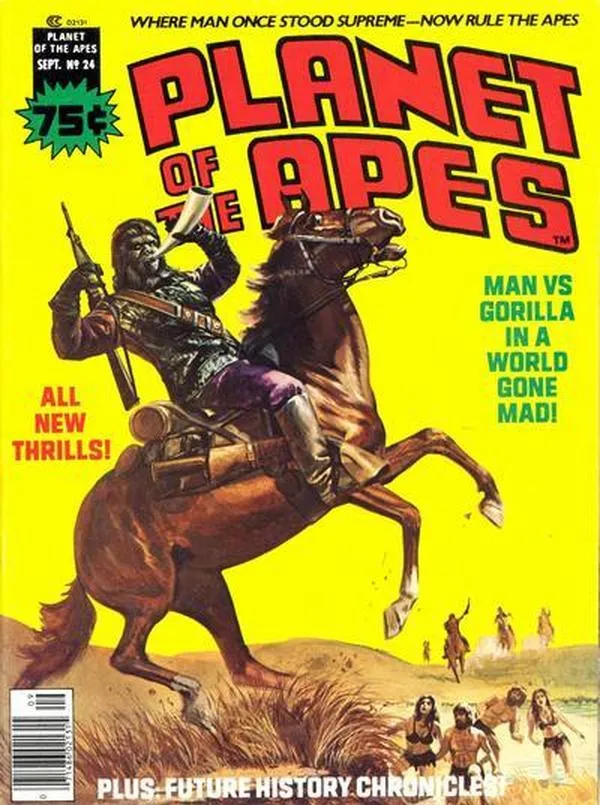 Cover of Planet of the Apes #24