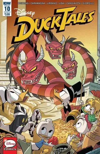 Cover of DuckTales #10