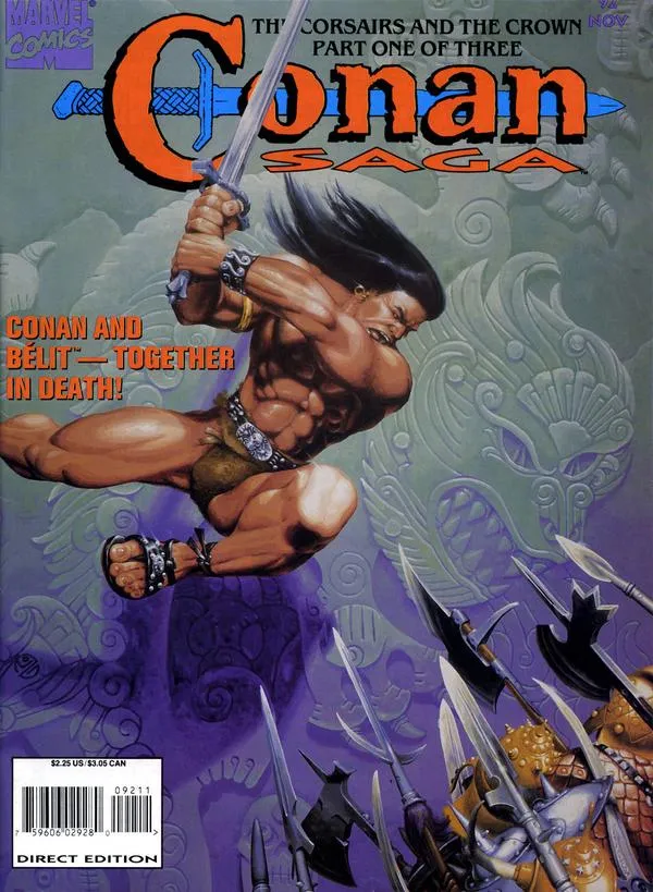 Cover of Conan Saga #92