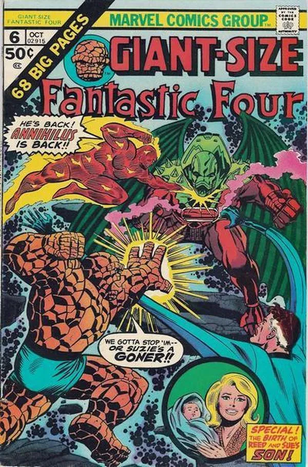 Cover of Giant-Size Fantastic Four #6