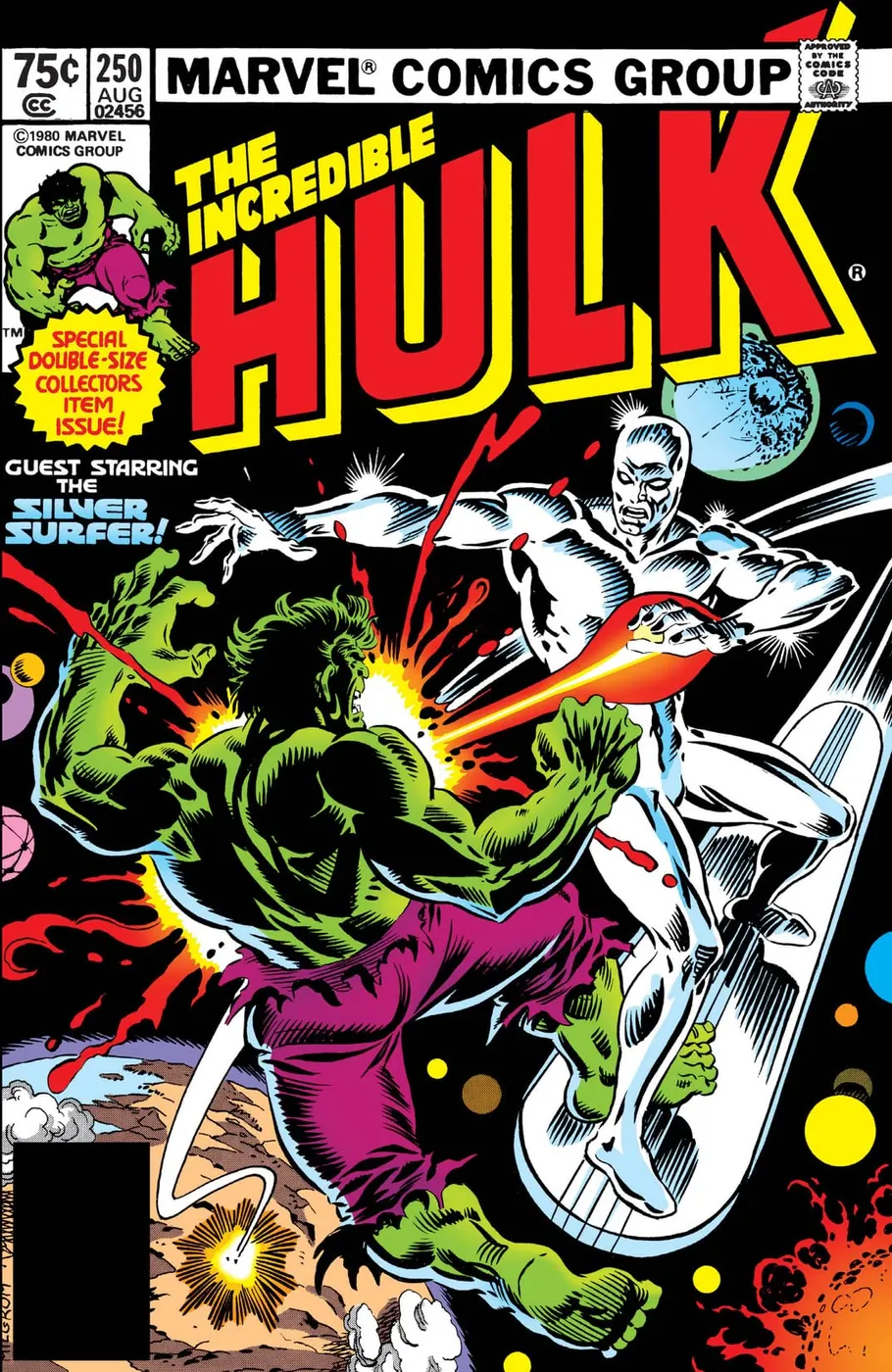 Cover of The Incredible Hulk #250