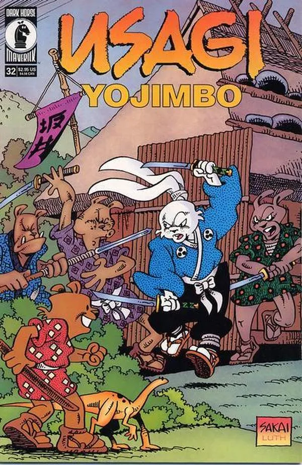 Cover of Usagi Yojimbo #32