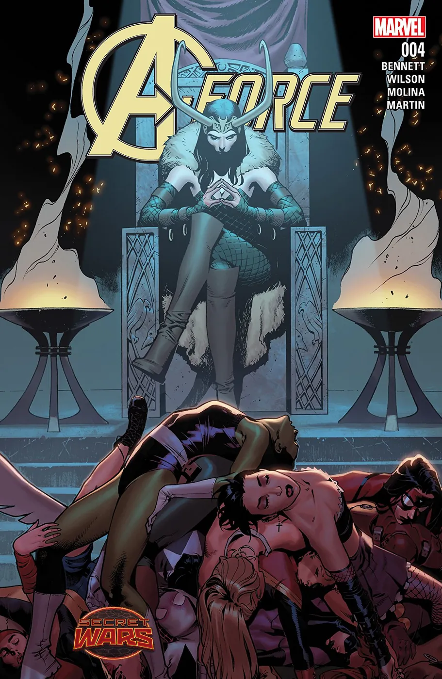 Cover of A-Force #4