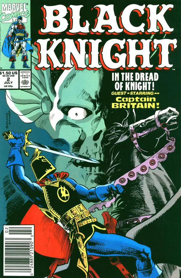Cover of Black Knight #2
