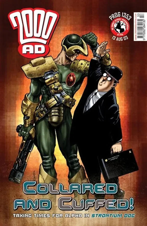 Cover of 2000 AD #1353