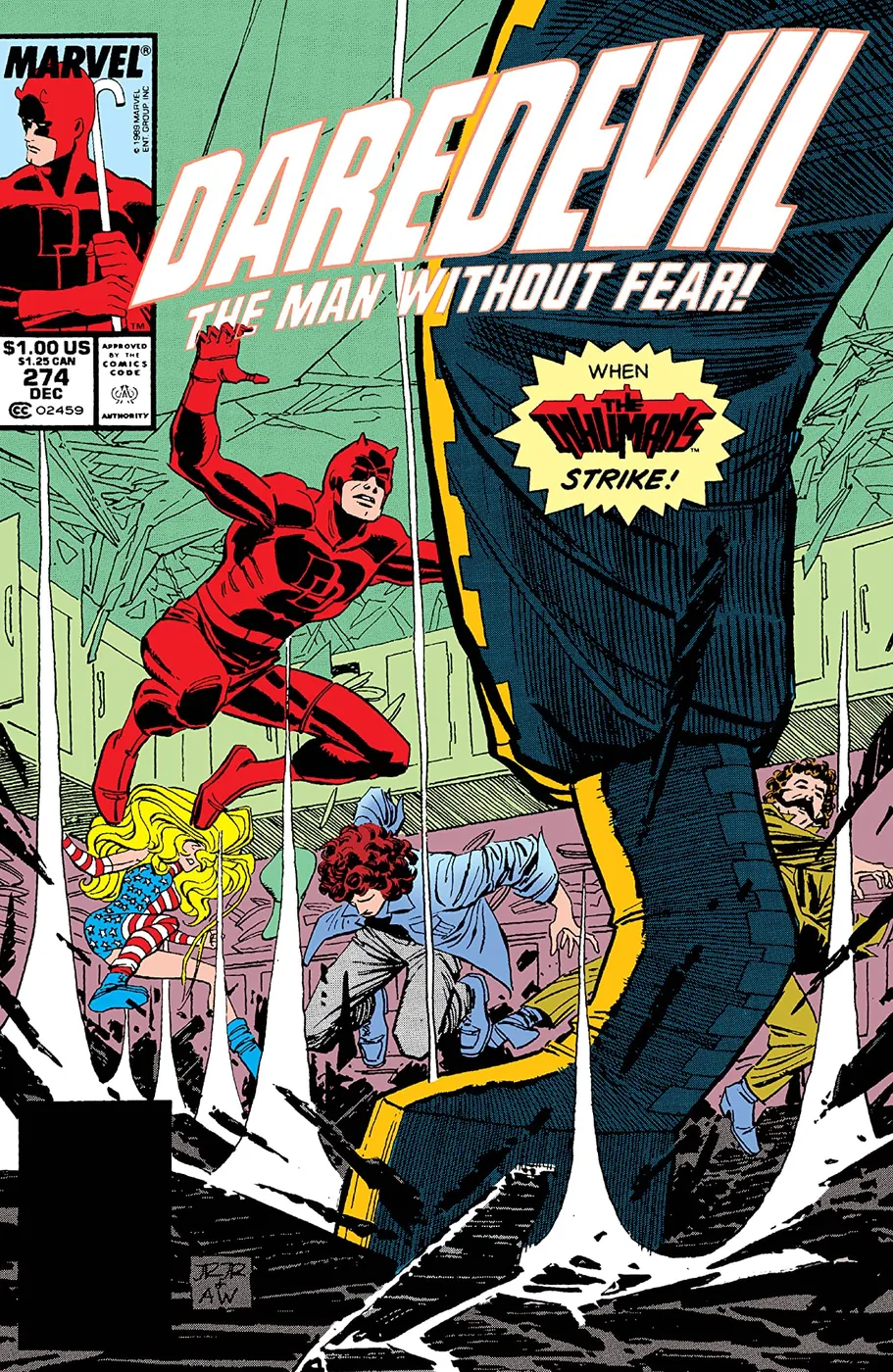 Cover of Daredevil #274