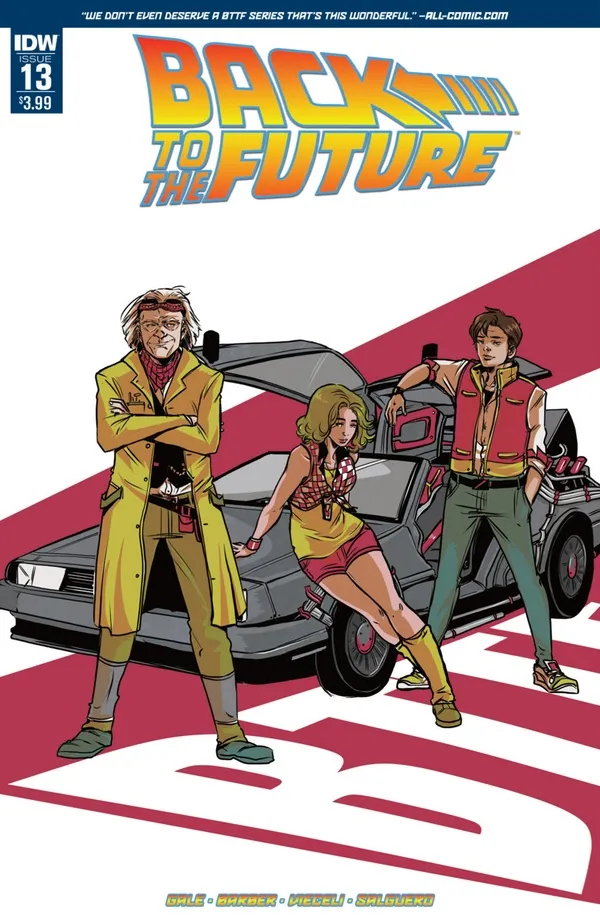 Cover of Back to the Future #13