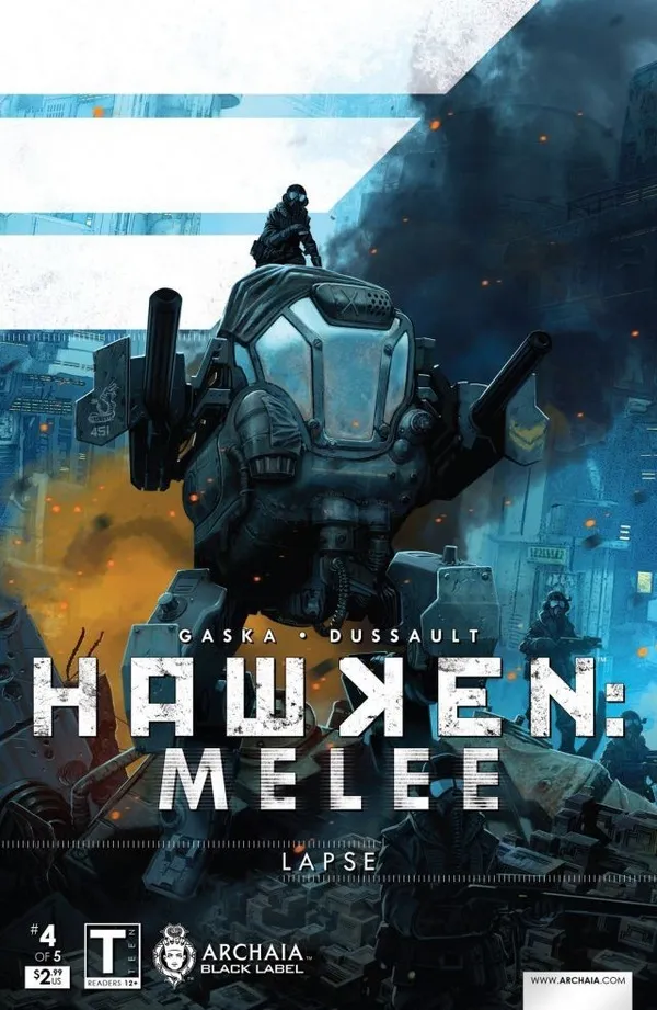 Cover of Hawken: Melee #4