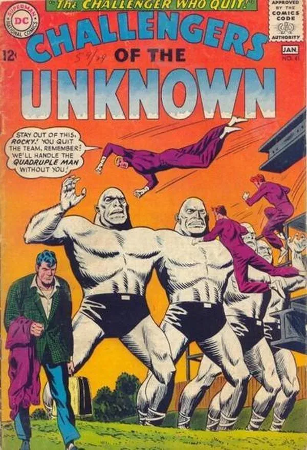 Cover of Challengers of the Unknown #41