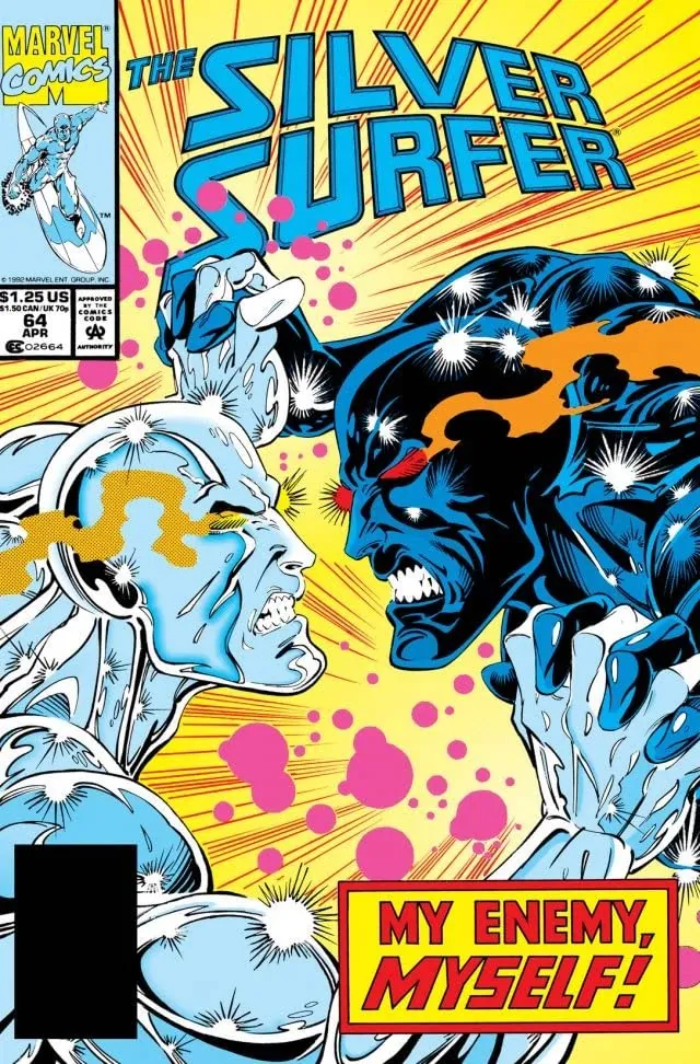 Cover of Silver Surfer #64