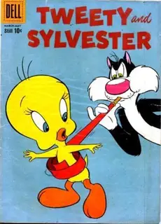 Cover of Tweety and Sylvester #24