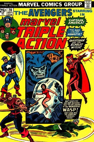 Cover of Marvel Triple Action #20