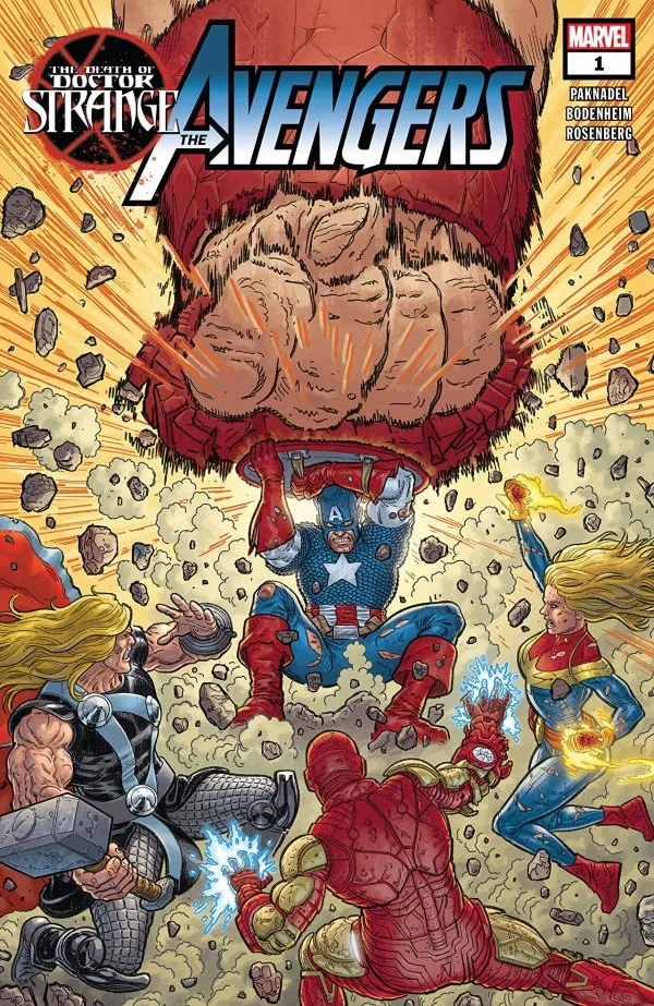 Cover of Death of Doctor Strange: Avengers #1