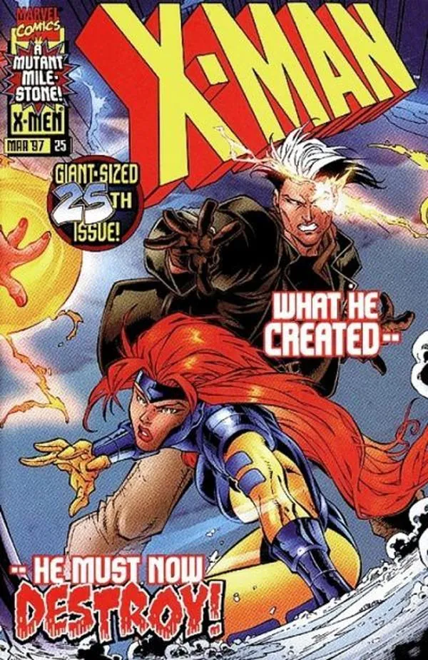 Cover of X-Man #25