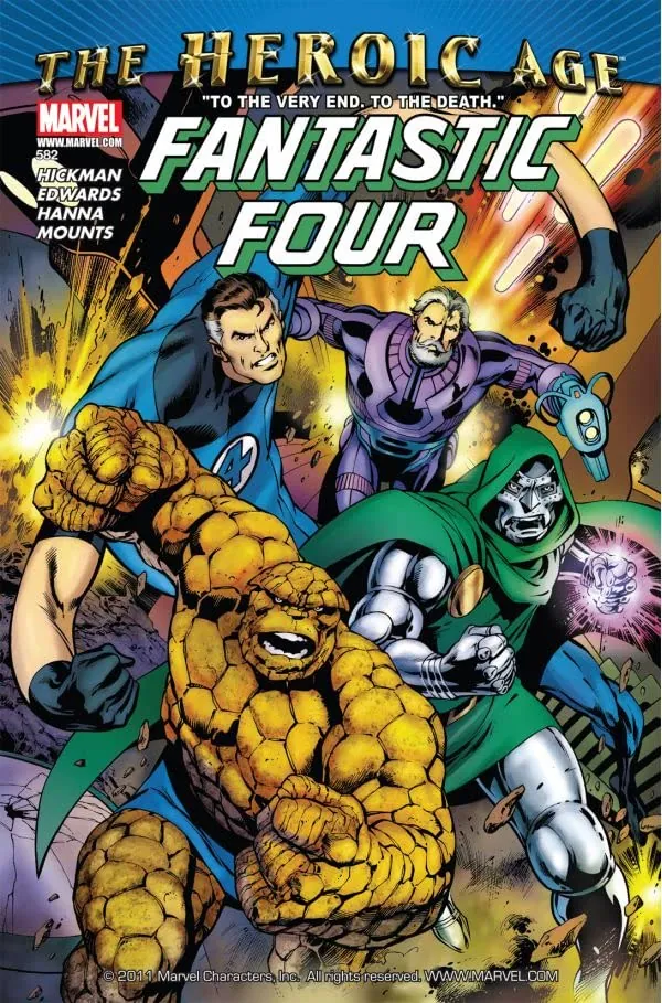 Cover of Fantastic Four #582