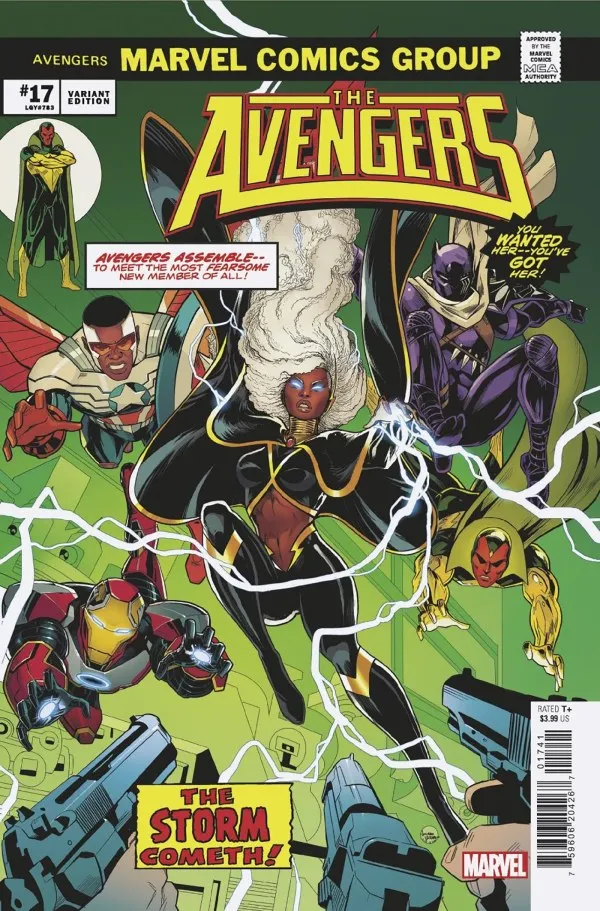 Cover of Avengers #17 (783)