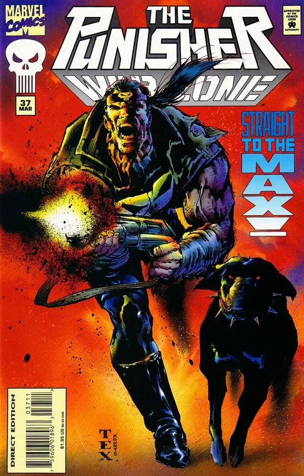 Cover of The Punisher: War Zone #37
