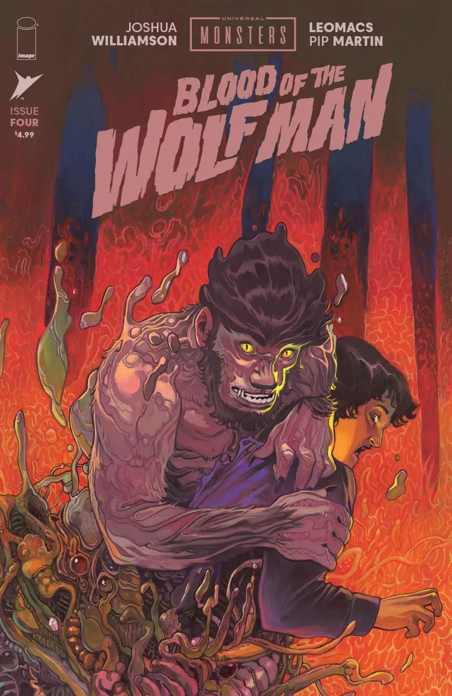 Cover of Universal Monsters: Blood of the Wolf Man #4
