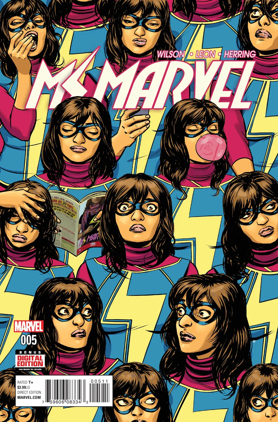 Cover of Ms. Marvel #5