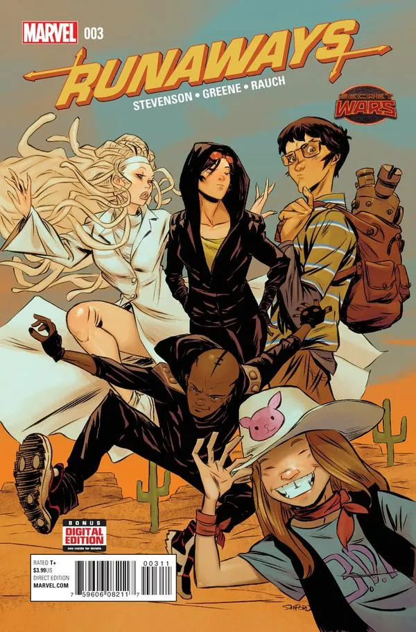 Cover of Runaways #3