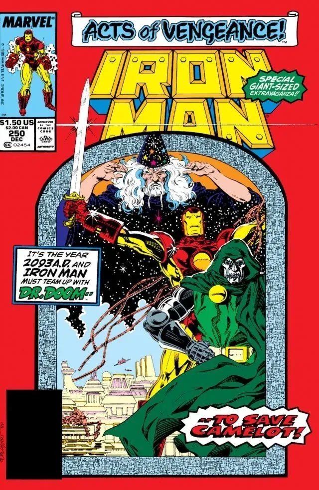 Cover of Iron Man #250
