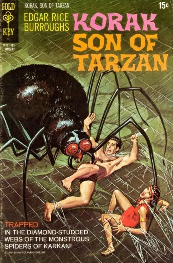 Cover of Edgar Rice Burroughs Korak, Son of Tarzan #39