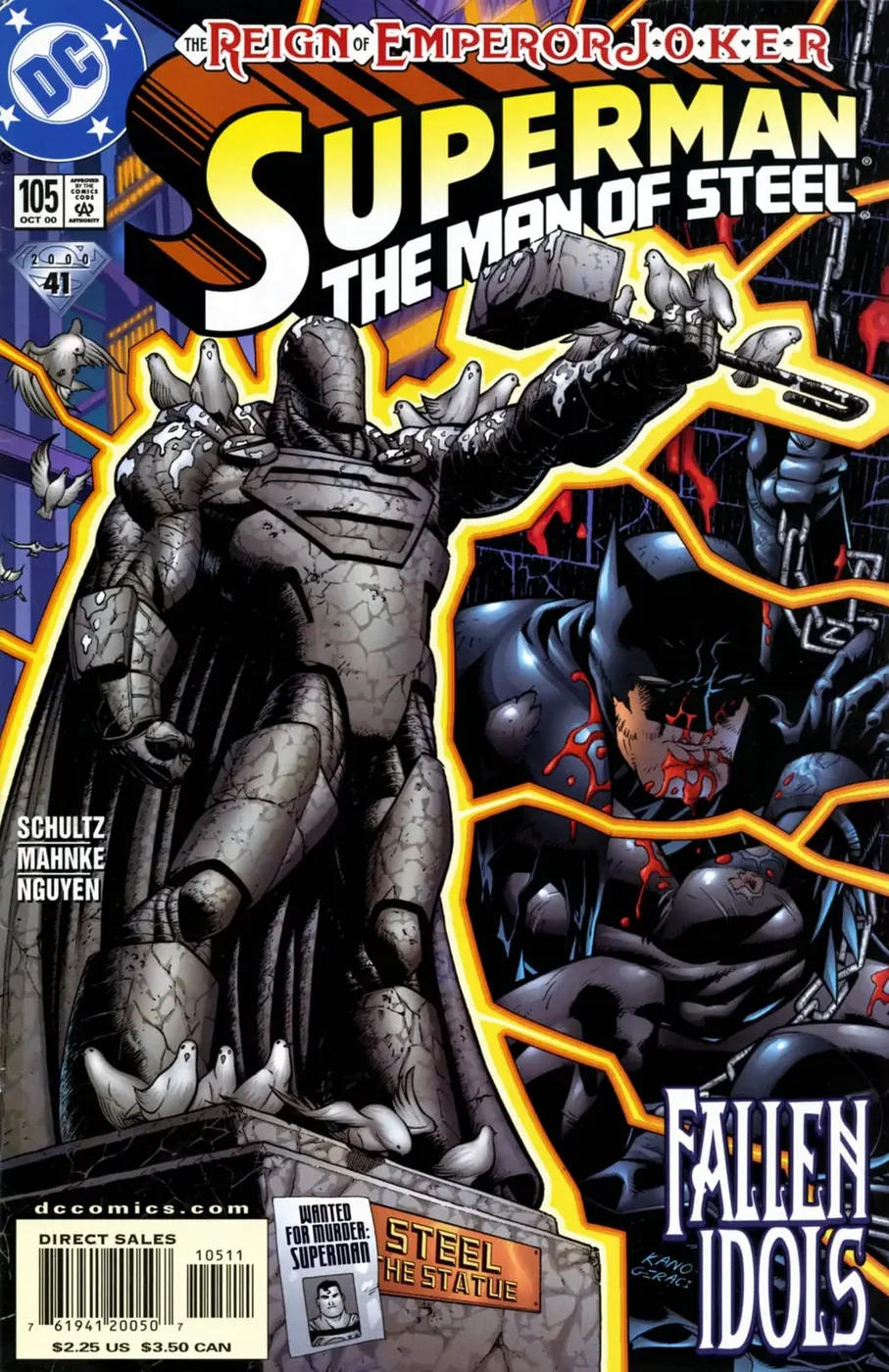 Cover of Superman: The Man of Steel #105
