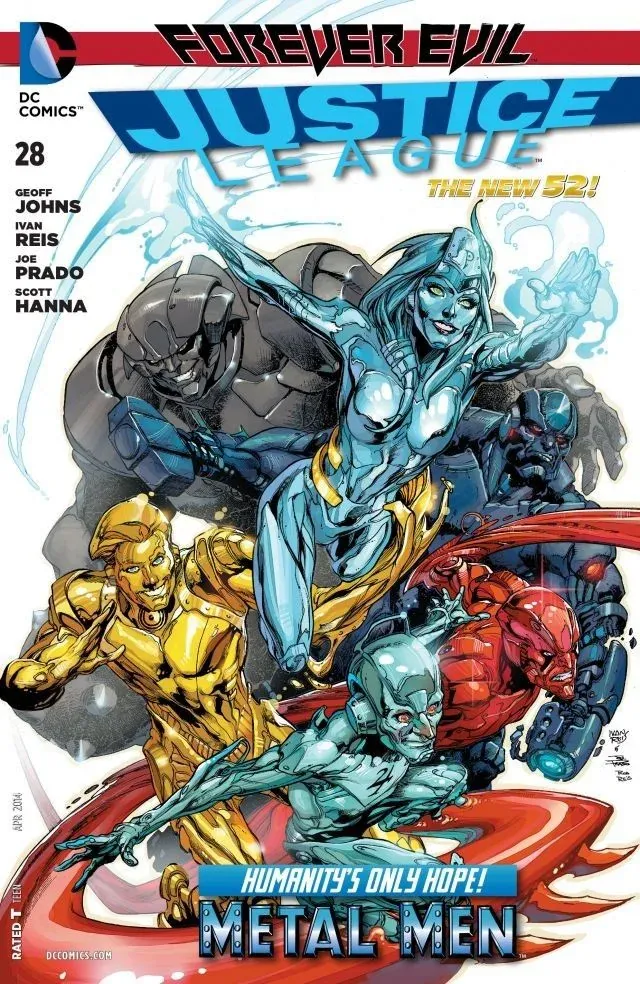 Cover of Justice League #28