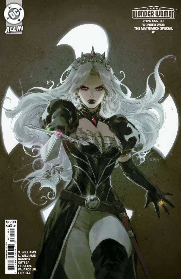 Cover of Wonder Woman 2026 Annual: Wonder War – The Matriarch Special #1