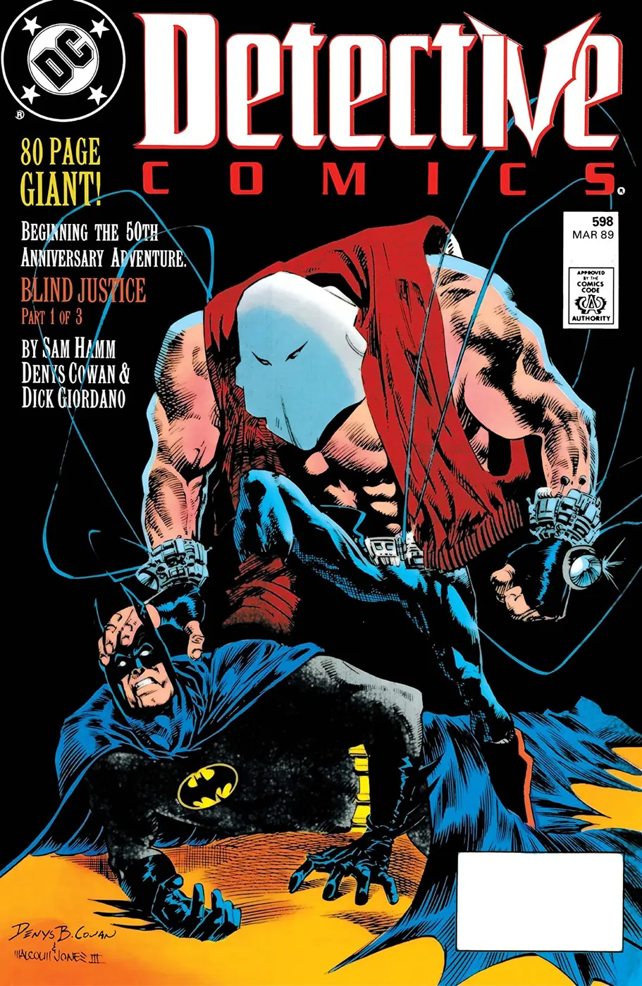 Cover of Detective Comics #598