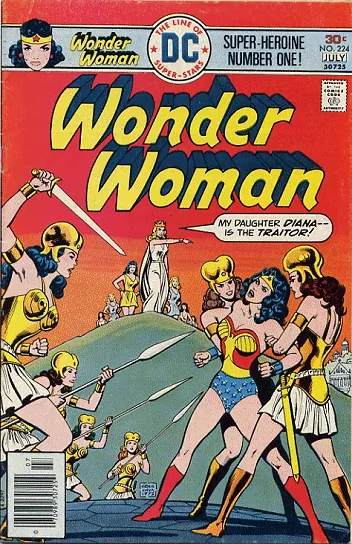 Cover of Wonder Woman #224