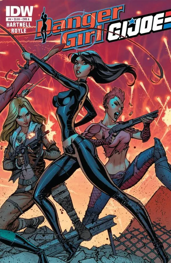 Cover of Danger Girl / G.I. Joe #4