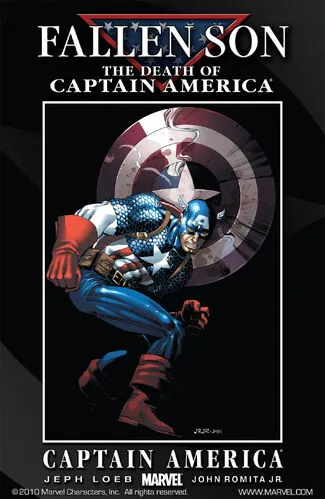 Cover of Fallen Son: The Death of Captain America #3