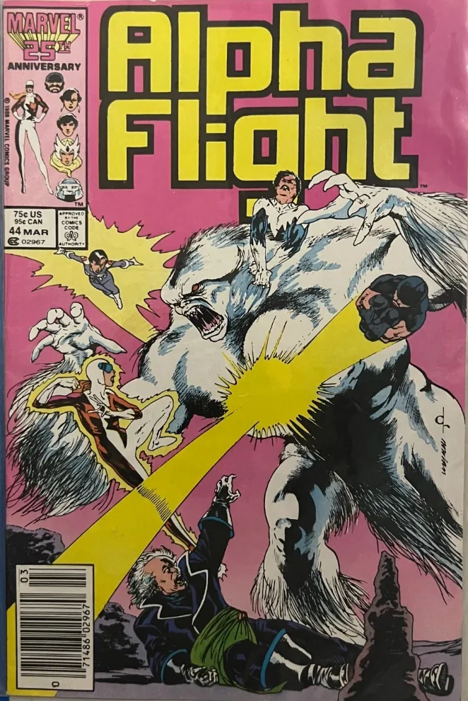 Cover of Alpha Flight #44