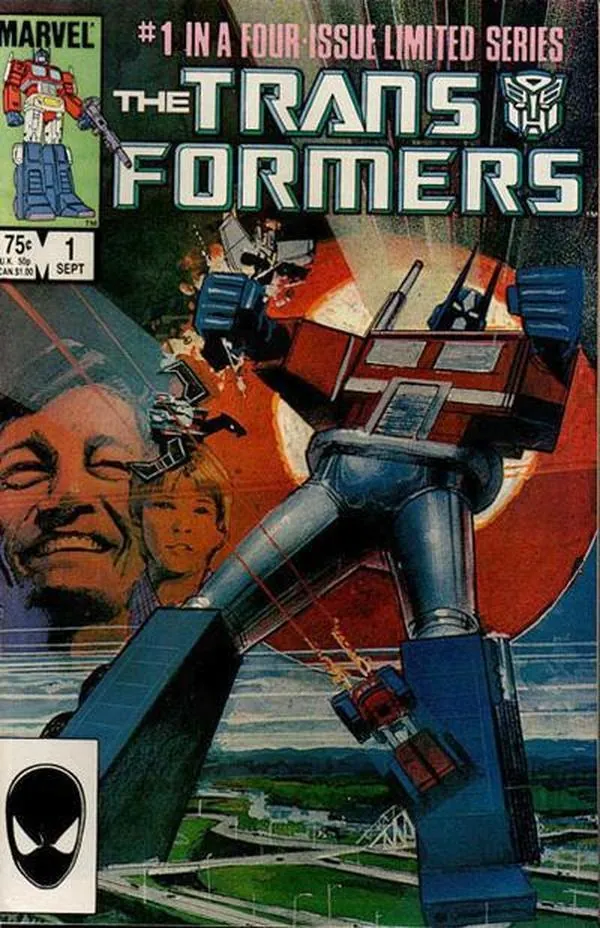 Cover of The Transformers #1