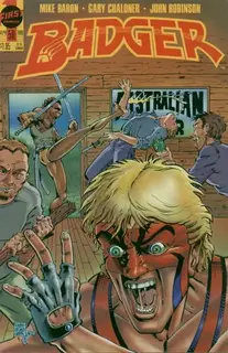 Cover of The Badger #58