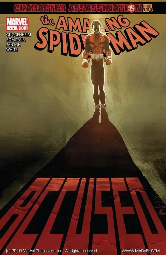 Cover of The Amazing Spider-Man #587